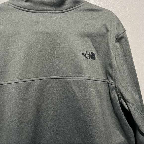THE NORTH FACE-Grey Full Zip Sweatshirt Size L - Picture 3 of 4